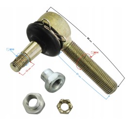 Upper wishbone pin for ATV 125 x