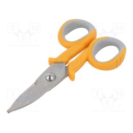 1 pcs x PG TOOLS - PGT612 - Scissors, Kind of blade: semicircular, 150mm