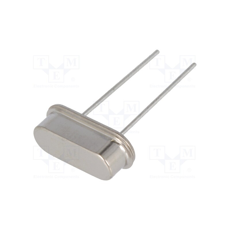 2 pcs x SR PASSIVES - 4M-49S-SR - Resonator: quartz, 4MHz, ±30ppm, 20pF, THT, HC49-S, 11.05x3.5x4.7mm