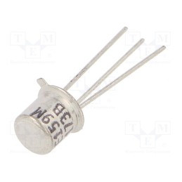 1 pcs x NTE Electronics - NTE159M - Transistor: PNP, bipolar, 60V, 0.6A, 1.8W, TO18