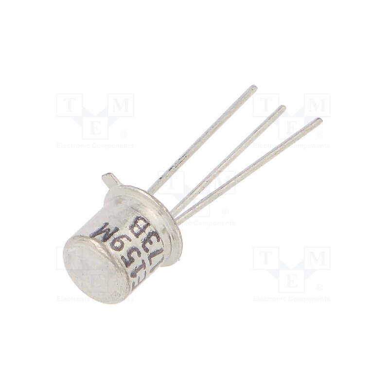 1 pcs x NTE Electronics - NTE159M - Transistor: PNP, bipolar, 60V, 0.6A, 1.8W, TO18