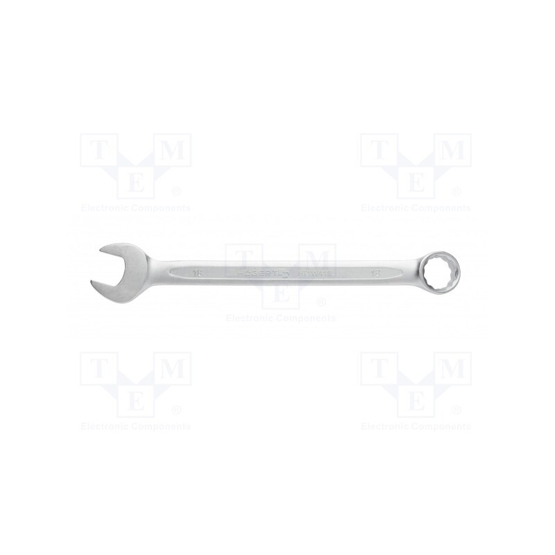 1 pcs x Hu00d6GERT TECHNIK - HT1W418 - Wrench, combination spanner, 18mm, Chrom-vanadium steel