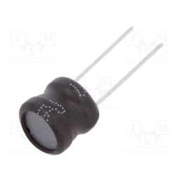 2 pcs x FERROCORE - COIL0807-0.1 - Inductor: wire, THT, 100uH, 1.5A, ±10%, Ø9.5x8.5mm, vertical