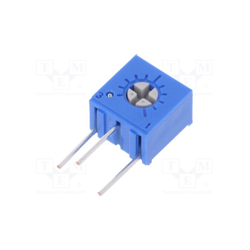 2 pcs x VISHAY - T73XX202KT20 - Potentiometer: mounting, single turn,vertical, 2kΩ, 500mW, ±10%