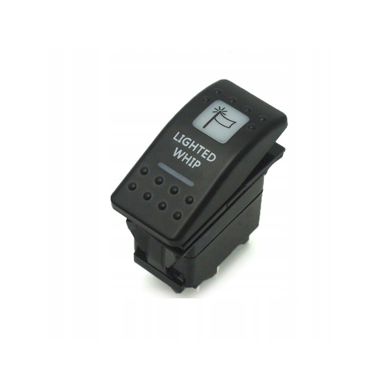 Universal switch UTV lighted whip