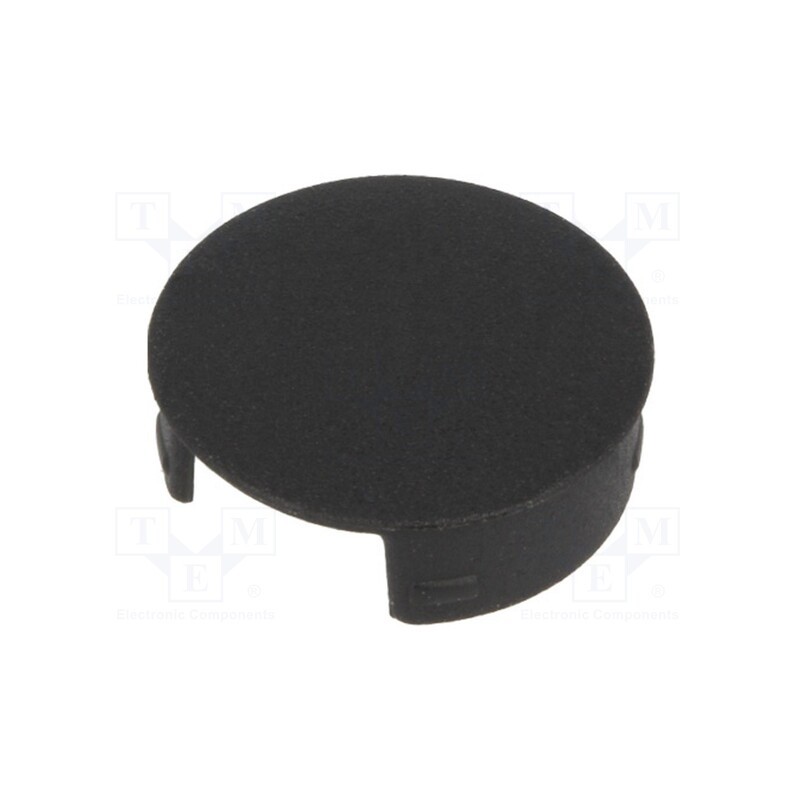 2 pcs x OKW - A3220009 - Cap, polyamide, black, push-in, A3020,A3120