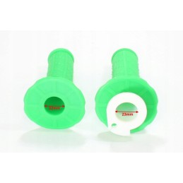 Cross handlebar shifter, green, hb set