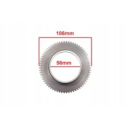 Minarelli starter clutch sprocket 2t 13mm 68