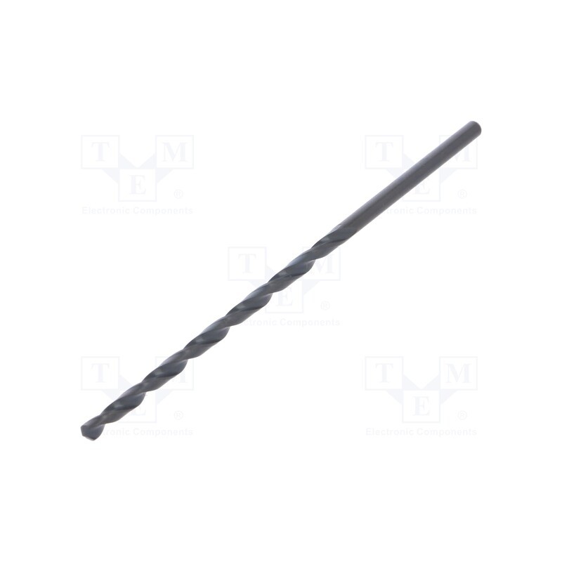 1 pcs x ALPEN-MAYKESTAG - 50100330100 - Drill bit, for metal, Ø: 3.3mm, L: 106mm, Working part len: 69mm