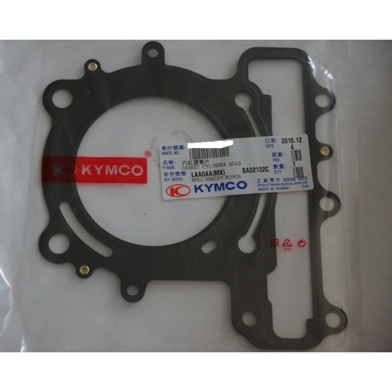 Head gasket for kymco mxu 500 550 heads