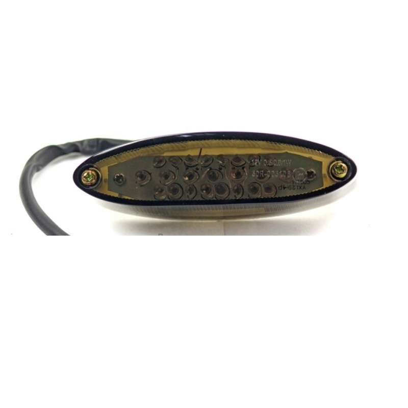 Rear lamp for sports quads, smoked glass