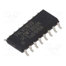 1 pcs x NEXPERIA - 74LVC163D,112 - IC: digital, 4bit,binary counter,synchronous reset, CMOS,TTL