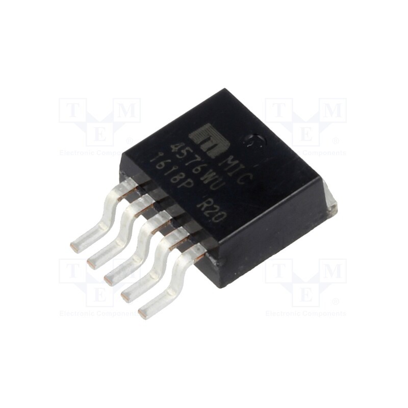 1 pcs x MICROCHIP TECHNOLOGY - MIC4576WU - IC: PMIC, DC/DC converter, Uin: 4÷36VDC, Uout: 1.23÷33VDC, 3A, Ch: 1