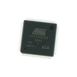 1 pcs : AT91R40008-66AU - ARM Microcontrollers - MCU LQFP IND TEMP