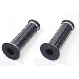 Quad steering wheel shifter with chrome bands open