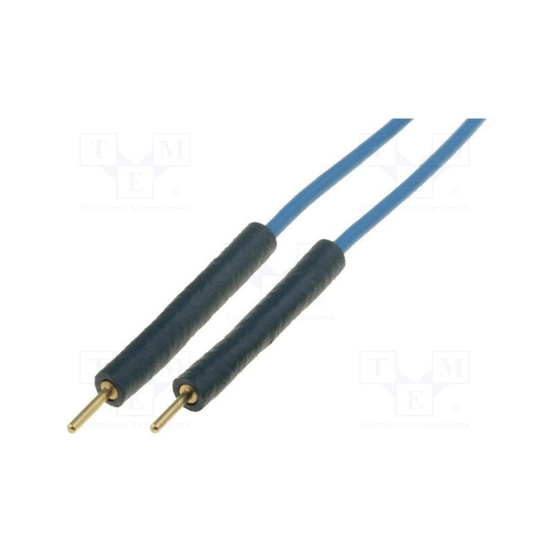 1 pcs x ELECTRO-PJP - 209078-MM-20-BL - Test acces: connection cable, 2A, 70VDC, blue, 0.22mm2, 33VAC