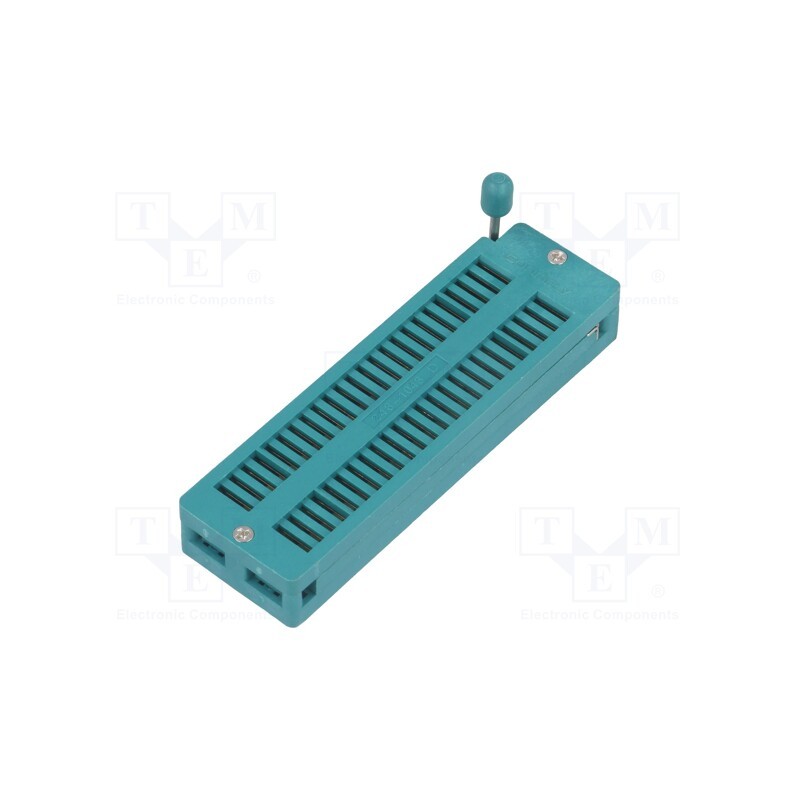 1 pcs x CONNFLY - DS1043-480G - Socket: integrated circuits, ZIF, DIP48, 7.62/15.24mm, THT, 50VDC