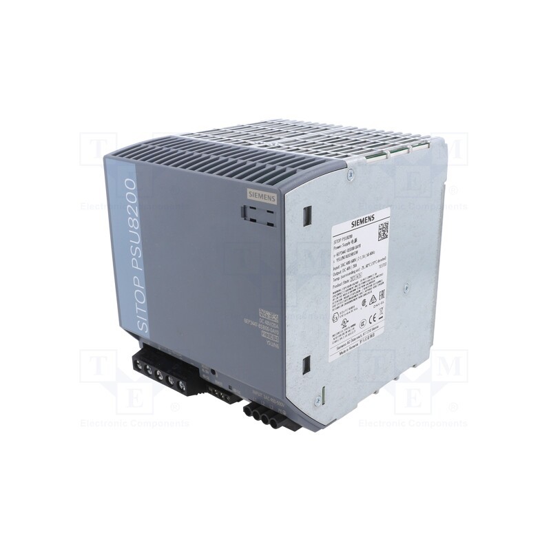 1 pcs x SIEMENS - 6EP3447-8SB00-0AY0 - Power supply: switched-mode, for DIN rail, 960W, 48VDC, 20A, IP20
