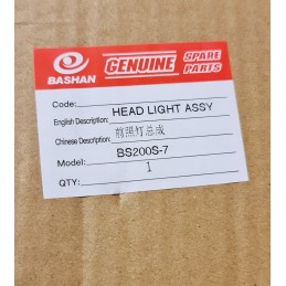 Front lamp quad 150 200 bashan eagle