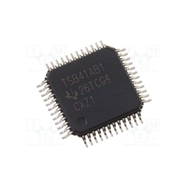 1 pcs x TEXAS INSTRUMENTS - TSB41AB1PHP - IC: interface, transceiver, 400Mbps, 3÷3.6VDC, FireWire,i.Link