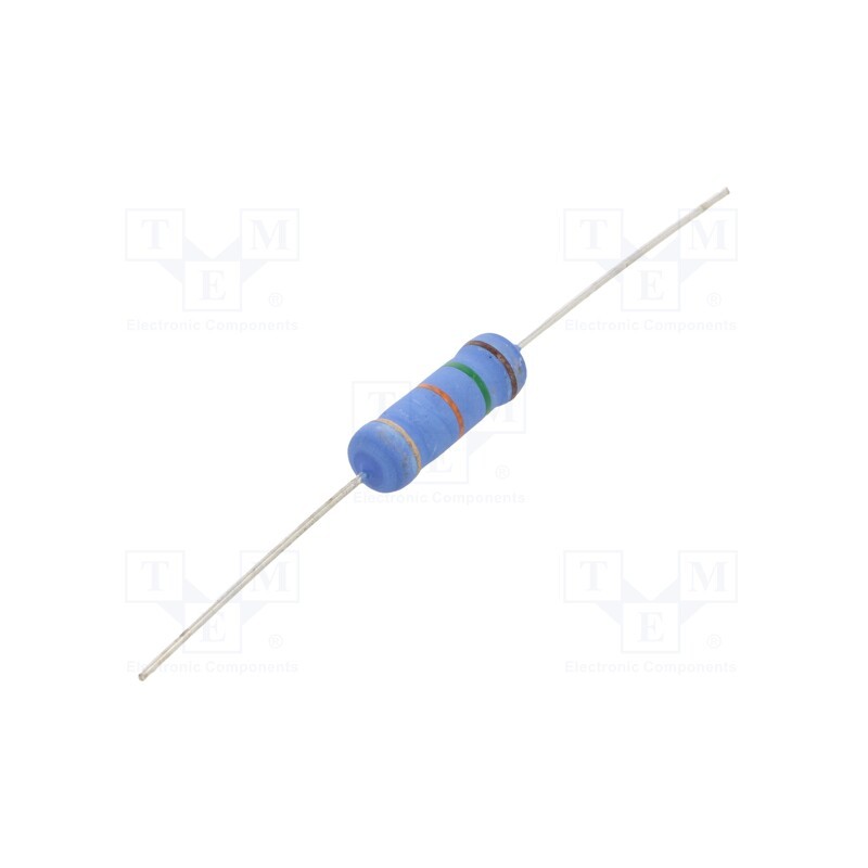 2 pcs x TE Connectivity - 8-2176412-4 - Resistor: metal oxide, 15kΩ, 5W, ±5%, Ø6.5x17.5mm, -55÷155°C