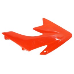 Plastic cross tank, left, red