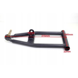 Complete front lower wishbone atv 125 quad