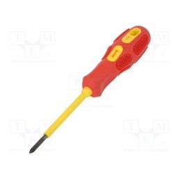 1 pcs x BM GROUP - BM1130 - Screwdriver, insulated, Pozidriv®, PZ0, Blade length: 60mm