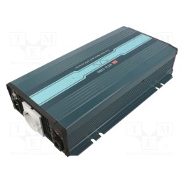 1 pcs x MEAN WELL - NTU-1200-212EU - Converter: DC/AC, 1.2kW, Uout: 230VAC, 10÷16.5VDC, Out: mains 230V