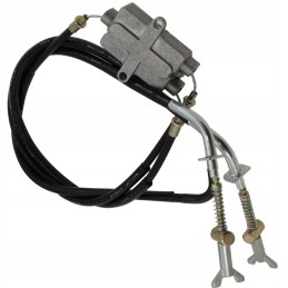 ATV quad splitter brake cable with distributor