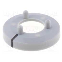 2 pcs x RITEL - 4815011 - Collar, polyamide, grey, 15mm, -20÷70°C, G15