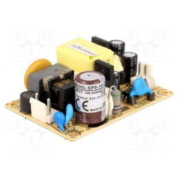 1 pcs x MEAN WELL - EPS-15-27 - Power supply: switched-mode, open, 15.12W, 120÷370VDC, 85÷264VAC