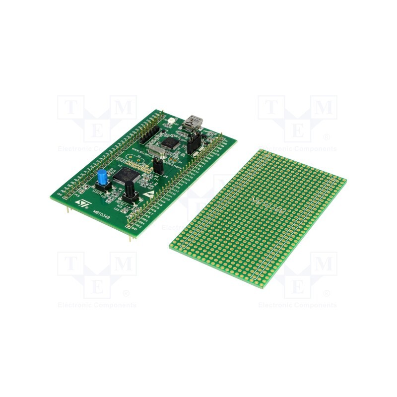 1 pcs x STMicroelectronics - STM32F0DISCOVERY - Dev.kit: STM32, STM32F051R8T6, pin strips,USB B mini