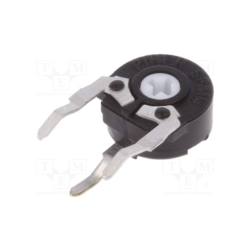 2 pcs x PIHER - PT6KH503A2020 - Potentiometer: mounting, single turn,vertical, 50kΩ, 100mW, ±20%