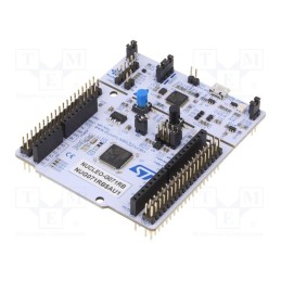 1 pcs x STMicroelectronics - NUCLEO-G071RB - Dev.kit: STM32, STM32G071RB, pin strips,pin header,USB B micro