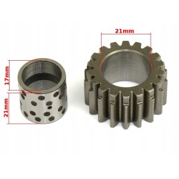 Clutch mode with sleeve ATV 110 tz