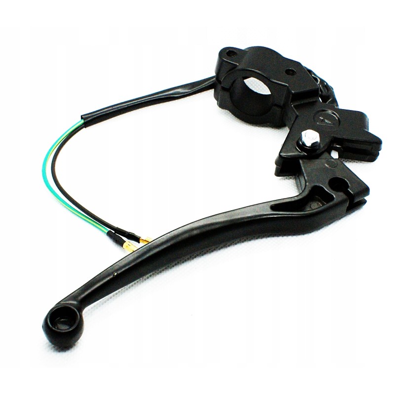 Rear left brake lever with drum mounting, black
