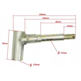 Right steering knuckle quad atv 150 cm3 new