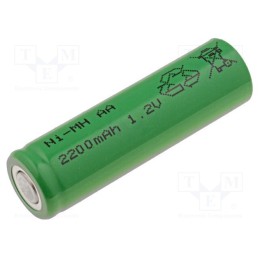 1 pcs x JJJ - AA220 ST - Re-battery: Ni-MH, AA, 1.2V, 2200mAh, Ø14.5x48.7mm