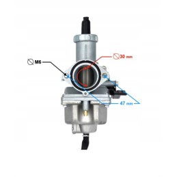 Carburetor atv bashan cross 200 250 pz30