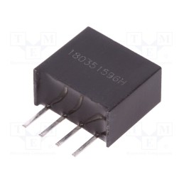 1 pcs x AIMTEC - AM1SS-0505SJZ - Converter: DC/DC, 1W, Uin: 4.5÷5.5V, Uout: 5VDC, Iout: 200mA, SIP4