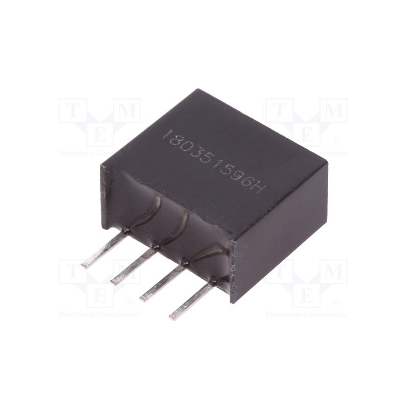 1 pcs x AIMTEC - AM1SS-0505SJZ - Converter: DC/DC, 1W, Uin: 4.5÷5.5V, Uout: 5VDC, Iout: 200mA, SIP4