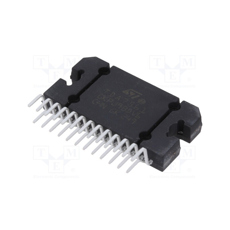 1 pcs x STMicroelectronics - TDA7561 - IC: audio amplifier, 400kHz, Pout: 60W, I2C, stereo, 8÷18VDC, Ch: 4