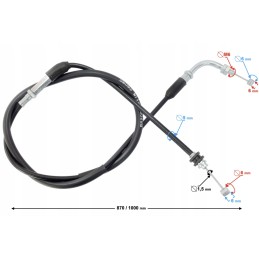 ATV Road Hunter 200 throttle cable
