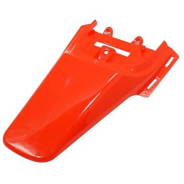 Red rear cross fender