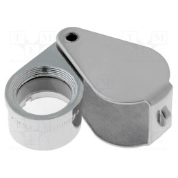 1 pcs x NEWBRAND - NB-PLUP-6A - Folding magnifier, Mag: x6, Lens: Ø15mm, 35x20x15mm