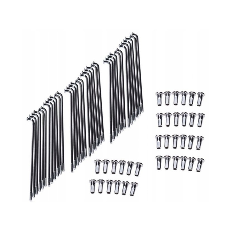 Wide wheel spoke, 36 pieces, set
