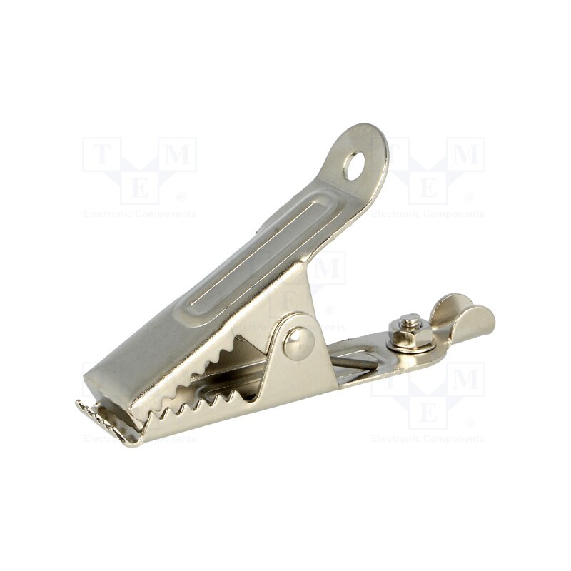 1 pcs x DELTRON - 304-0000 - Crocodile clip, 25A, 50VDC, max.30mm, Connection: screw terminal