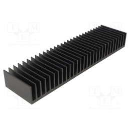 1 pcs x FISCHER ELEKTRONIK - SK42/50/SA - Heatsink: extruded, grilled, black, L: 50mm, W: 200mm, H: 25mm