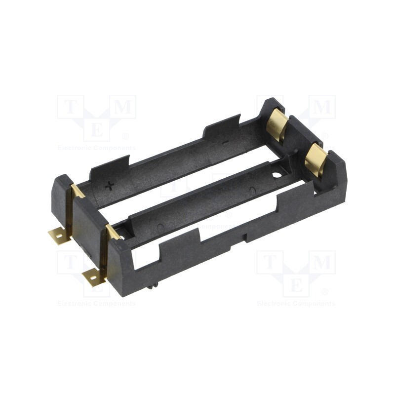 1 pcs x KEYSTONE - 1048 - Holder, MR18650, Batt.no: 2, SMT